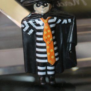 1985 McDonalds PVC Mc Donald's Hamburglar Figure Vintage toy Zorro #2